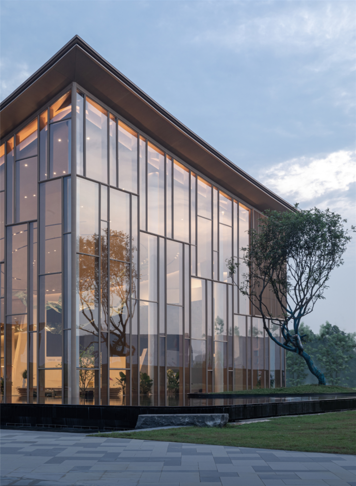 项目所在湖北,武汉设计/竣工2020-2021项目规模3500㎡建筑摄影是然