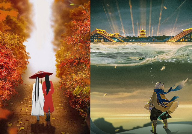 天官赐福第二季海报发布是花怜撑伞的画面坐等20号18点