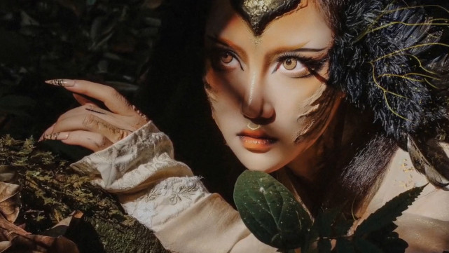 山海经女孩嘉玲实景硬核演绎还原山海经奇幻世界