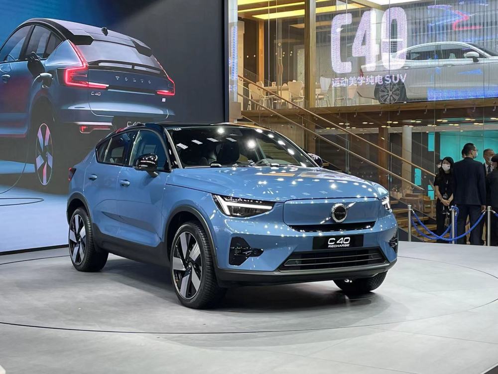 广州车展沃尔沃c40recharge纯电版亮相北欧高品质你买账吗
