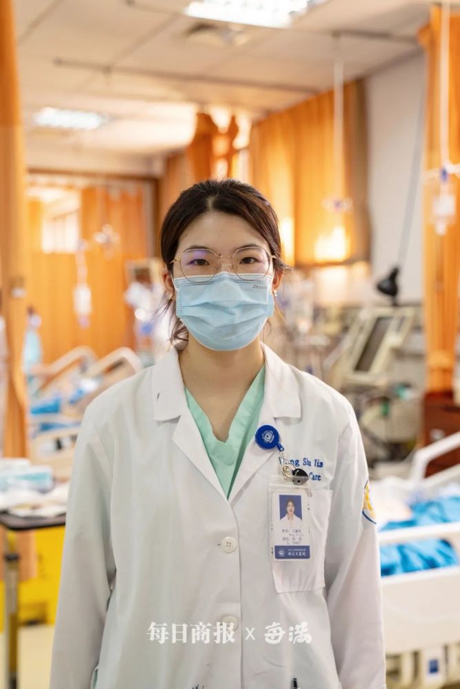 躺着进来走着出去杭州这个95后姑娘是icu病房里的特种兵