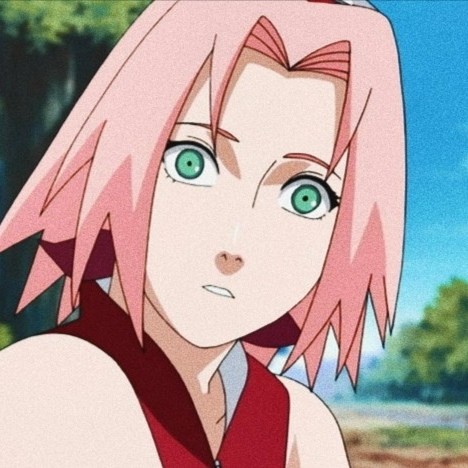 动漫头像火影忍者粉色小樱头像我也想变强保护他人啊