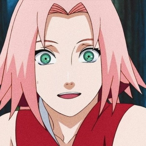 动漫头像火影忍者粉色小樱头像我也想变强保护他人啊