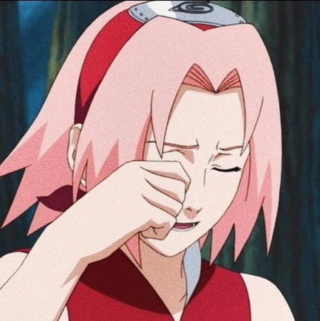 动漫头像火影忍者粉色小樱头像我也想变强保护他人啊