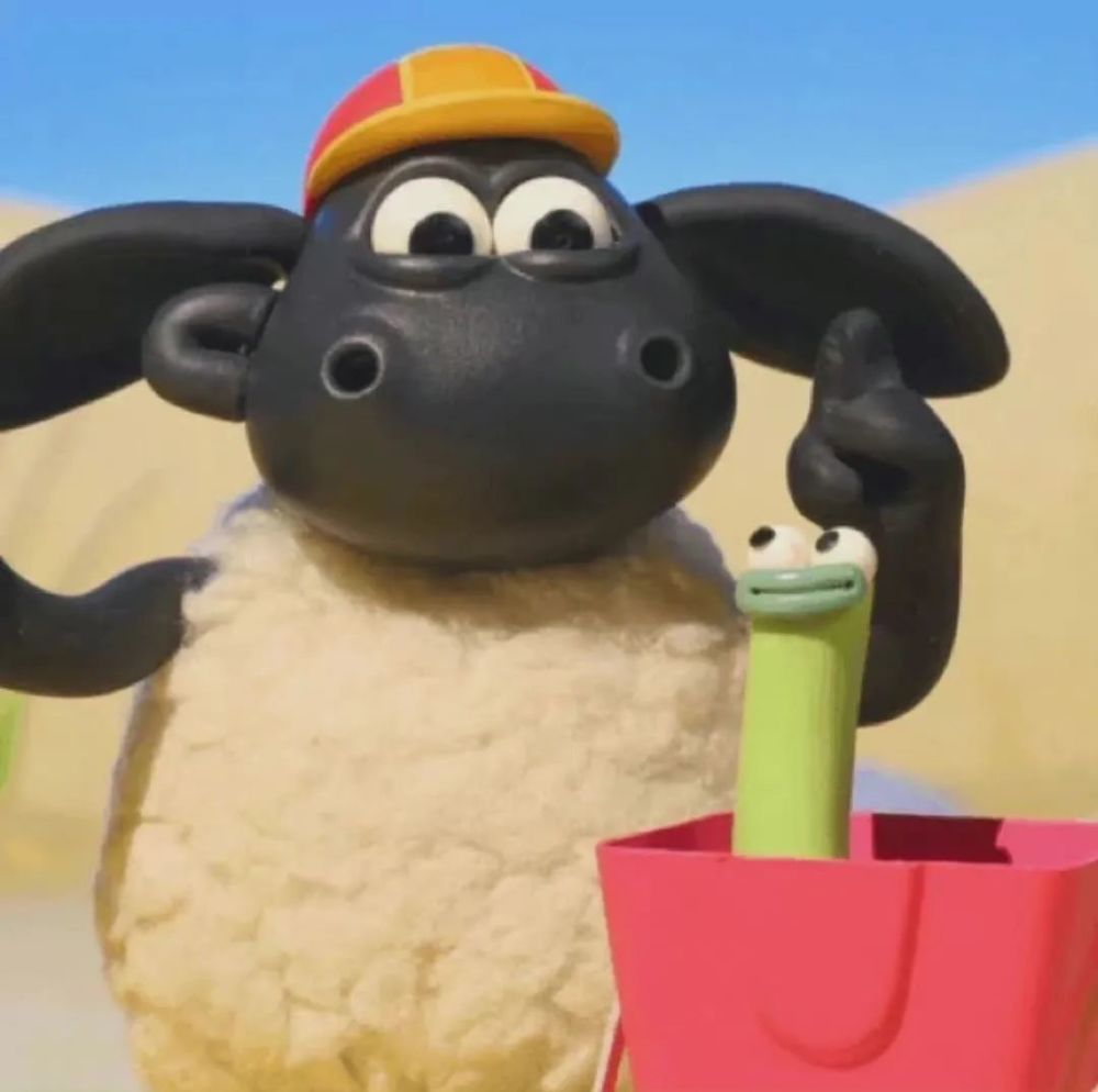 头像丨小羊肖恩头像