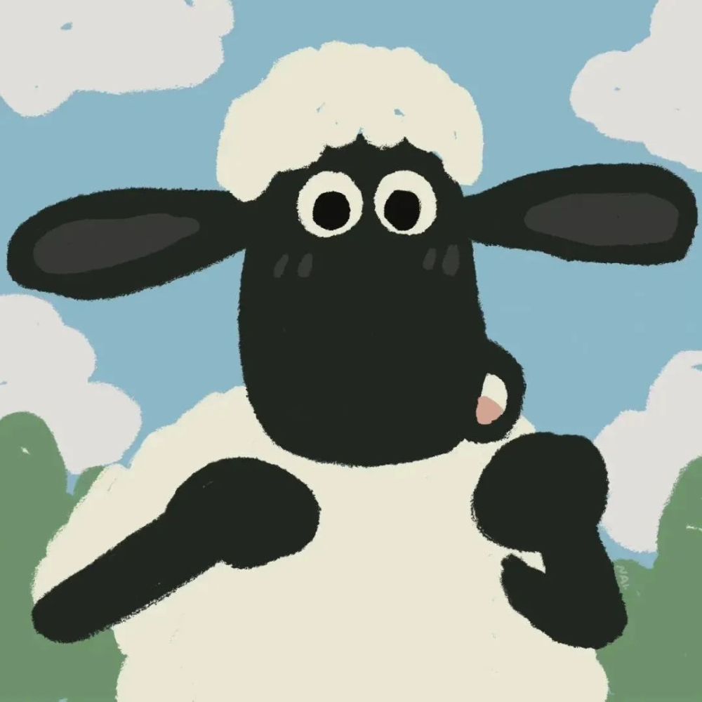 头像丨小羊肖恩头像