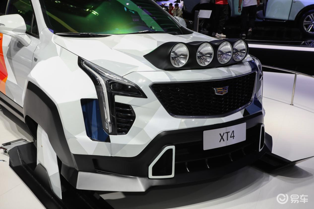 一辆没有前轮的车广州车展实拍xt4雪国战车改装版