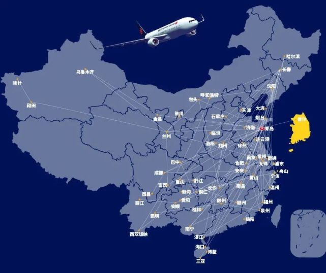 航班换季青岛航空新增航线发布