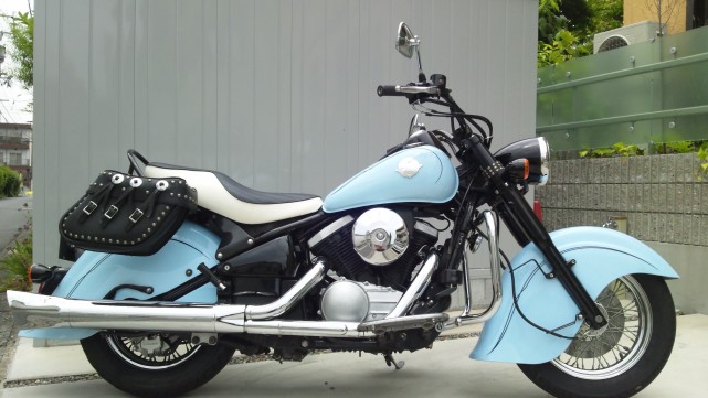 川崎火神400,巡航太子车中的东瀛浪人!经典老车就是有那味道