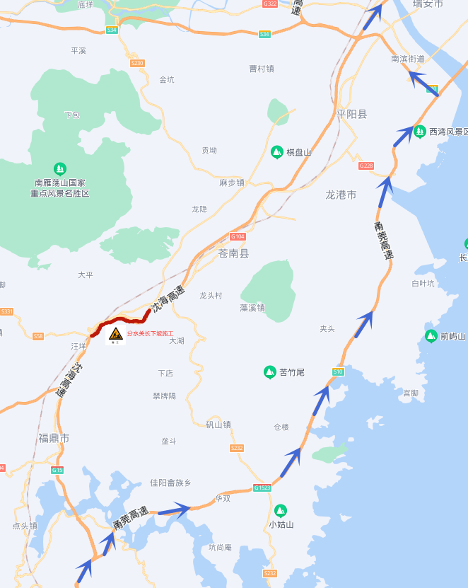 (远端甬莞高速绕行)来源:六大队编 辑丨林君怡 任   亿审 核丨谢作贤