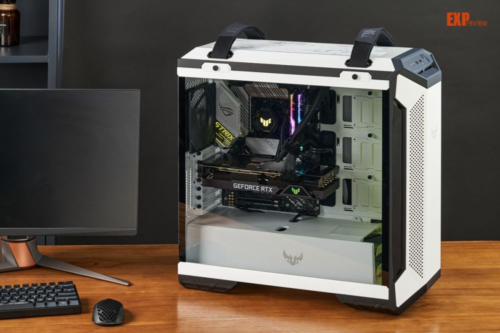 华硕tufgaminggt501狙击手机箱评测满载游戏与电竞气息的青春版太阳神