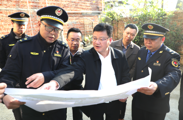 区城市管理行政执法局走访调研|城市管理行政执法局|宋军|柳州|城中区