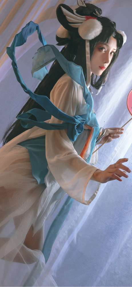 王者荣耀嫦娥如梦令cos这样的嫦娥你爱了吗