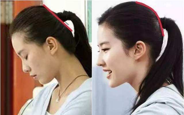 娱乐圈6位高颅顶女星刘亦菲天生丽质鞠婧祎真真假假分不清