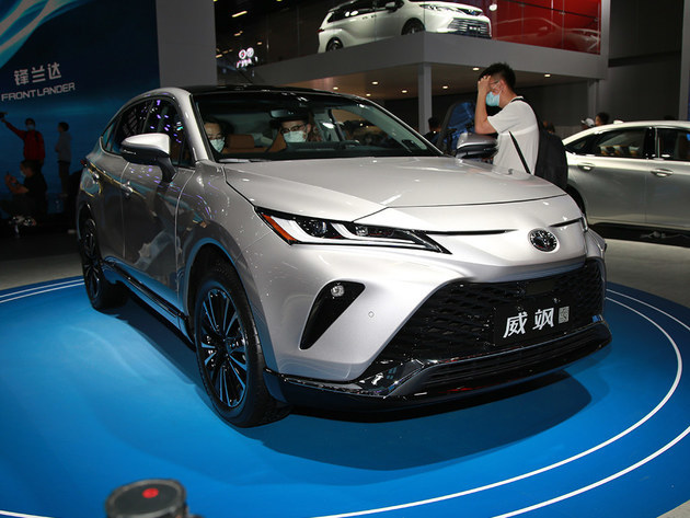 2021广州车展:广汽丰田威飒实拍 定位中型轿跑suv