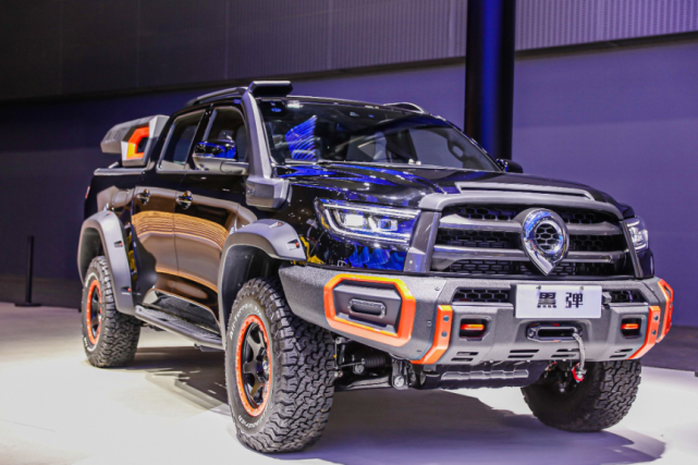 国产皮卡之光长城炮龙弹真帅27万预售