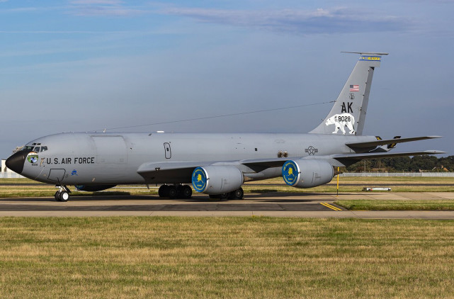 224架kc-135r/t空中加油机(图中展示1架)特种任务飞机31架e-3b/c/g