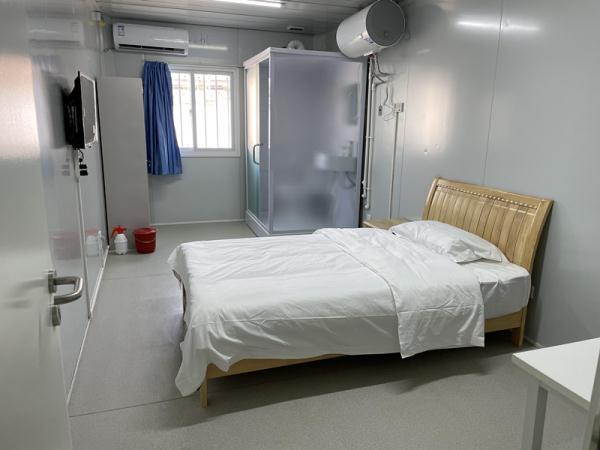 甘肃兰州首批方舱隔离点正式投入使用