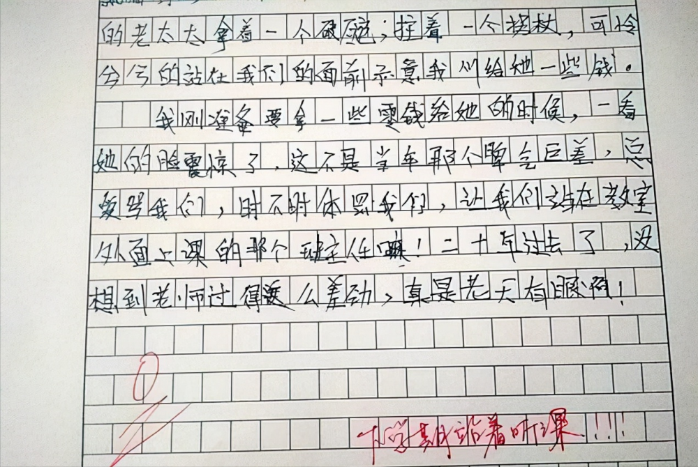 笑喷!小学生"0分作文"走红,不忍直视,老师看了心梗,网友:这篇该满分