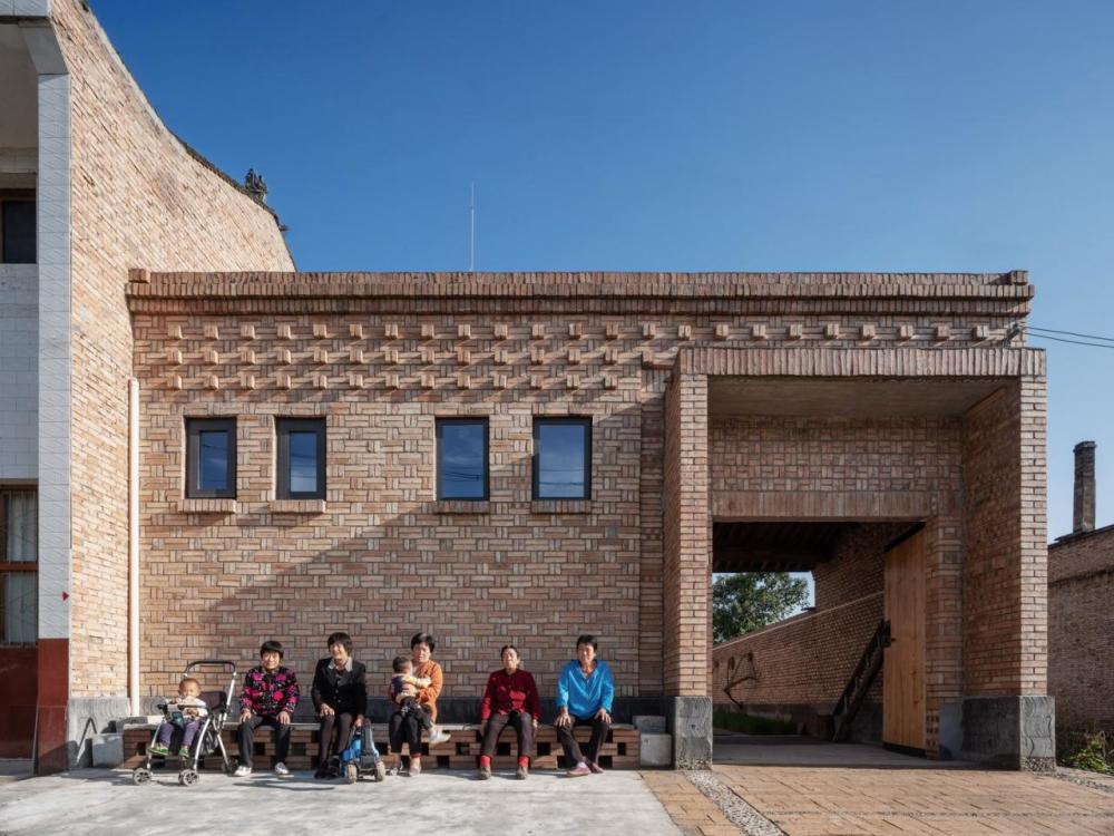 关中砖瓦房的再生咸阳莪子村红砖房西安建筑科技大学设计研究总院
