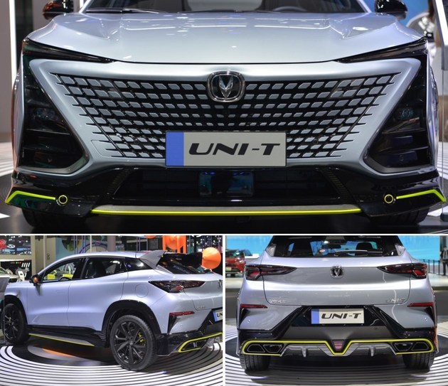 2021广州车展:uni序列开创者 实拍长安uni-t