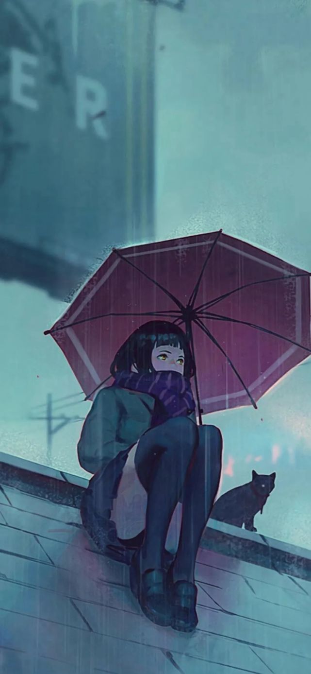 壁纸|孤独的背影动漫手机壁纸