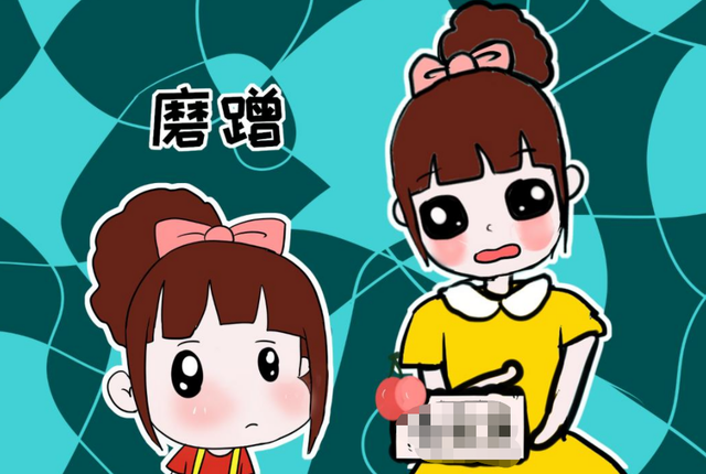 再学一招!女儿上学磨磨蹭蹭,妈妈模仿,急哭女儿