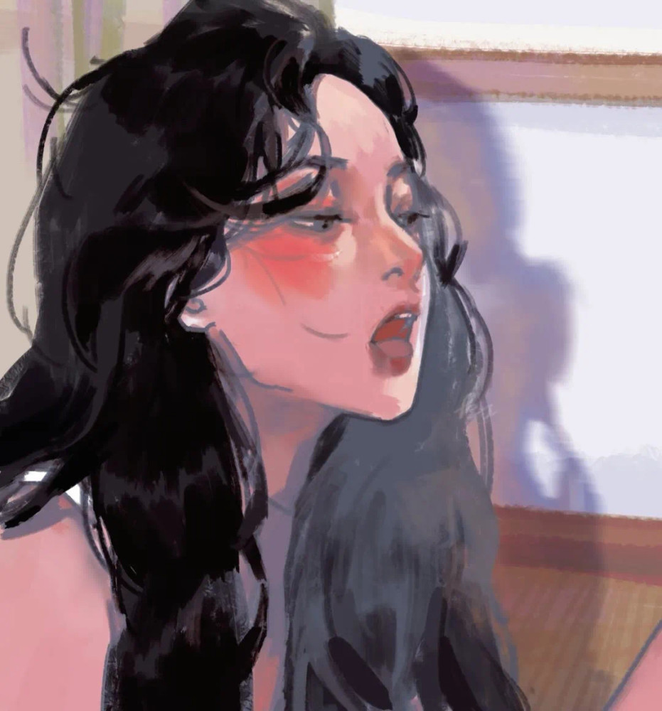 精选手绘头像 长大就是一个倾诉欲不断下降的过程