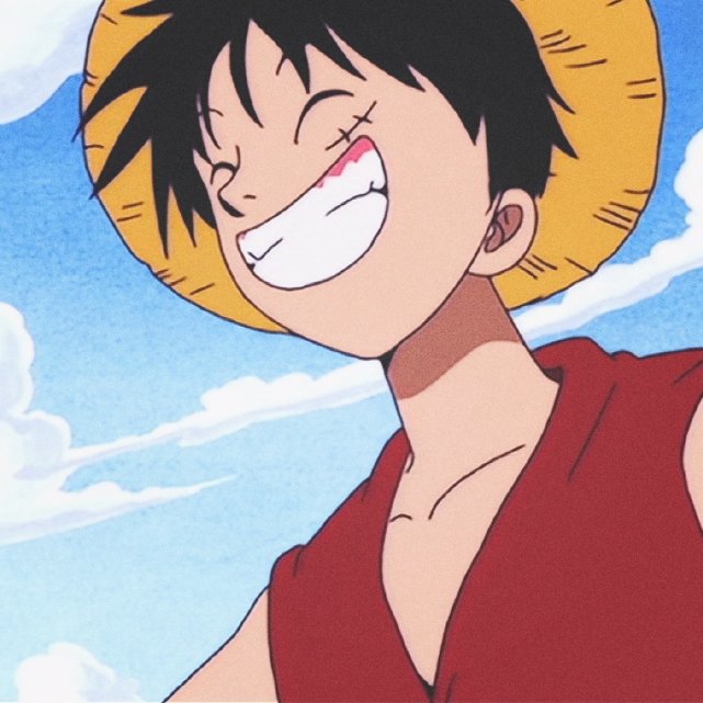 动漫头像海贼王路飞头像宝藏我有自己的伙伴就好了