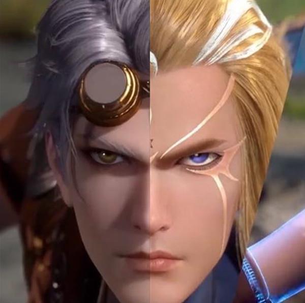 斗罗兄弟半张脸,唐昊和唐啸不太搭,戴沐白和奥斯卡无缝衔接_腾讯新闻