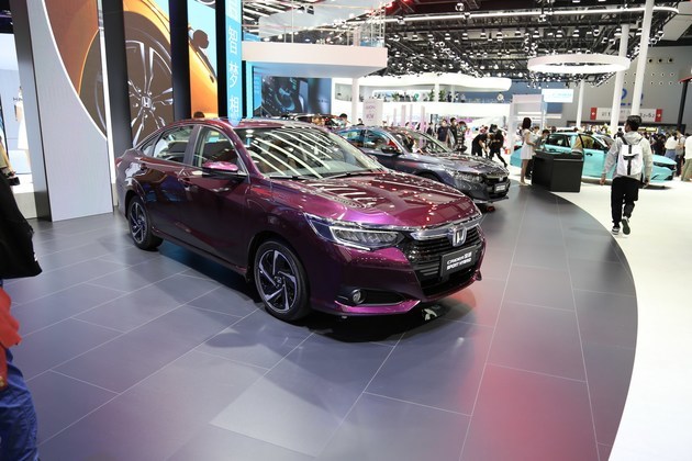 2021广州车展:10万级混动新选择 实拍广汽本田凌派混动版