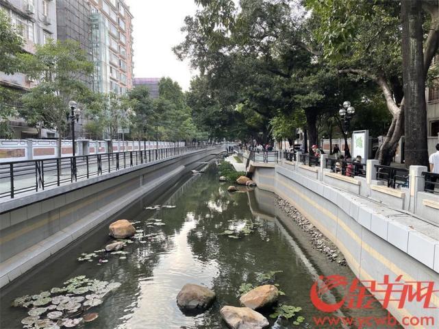 近日,位于广州市越秀区新河浦历史文化街区的新河浦涌碧道公园正式