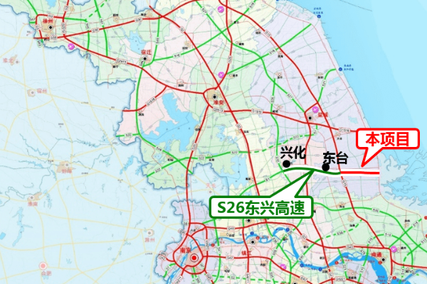第9条就是临沂至盐城高速公路盐城段,起源于连云港市和盐城市的交界处