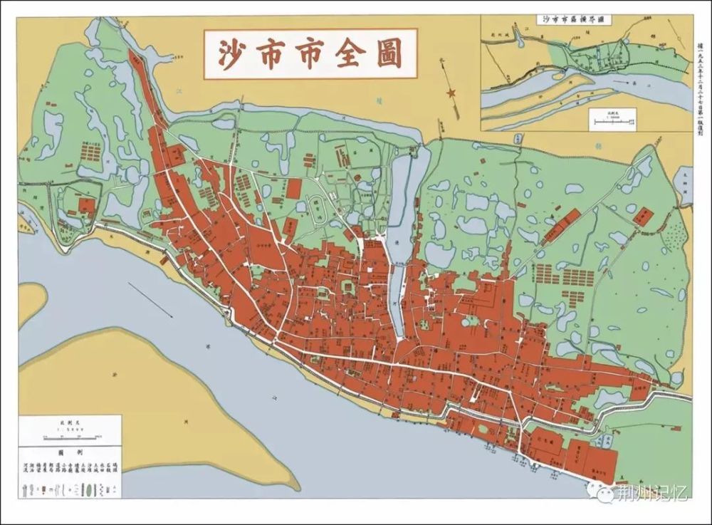沙市区社区划分地图图片