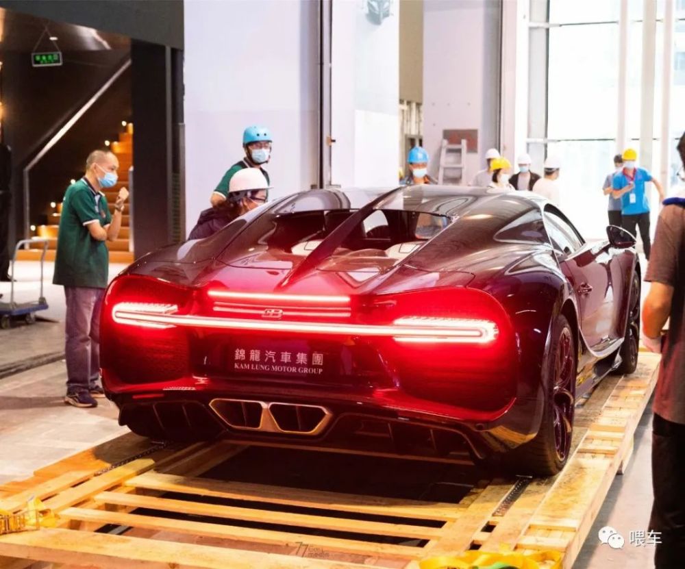 3500万布加迪乘卡车来广州,两年没卖出去,不能上内地牌