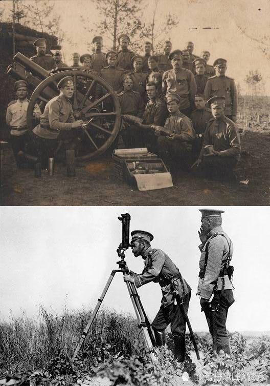 在一战时的俄军中,不仅基层军官十分的缺乏,士兵中农民的比例非常高