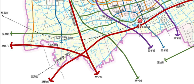 又見滬乍杭鐵路!平湖市中心城區道路提升規劃公示,透露明顯信息