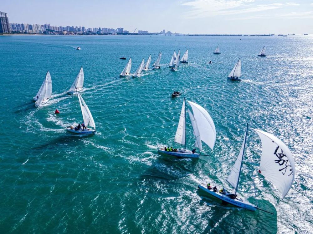 视频图集2021一带一路国际帆船赛中国北海站