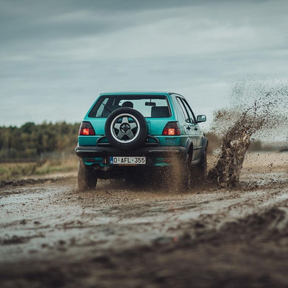 1989年的大众高尔夫家庭用车