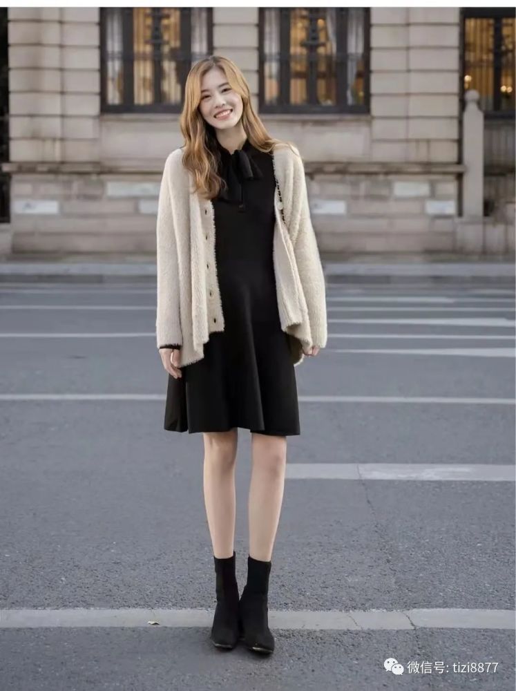 针织裙搭配什么上衣和外套好看
