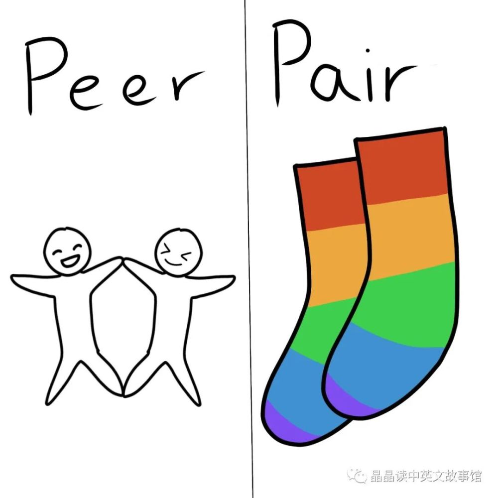 晶语之声pronouncepeervspair晶晶读中英文故事