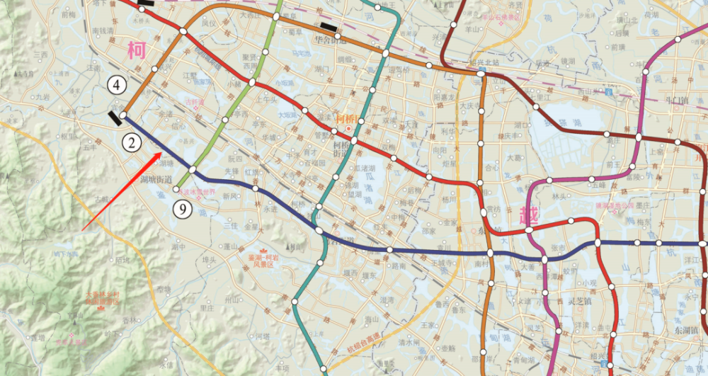 裘村镇地铁规划图片