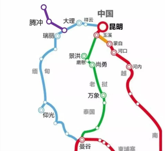 云南6条铁路在建,下个月开通1条,预计2022年底前开通2条