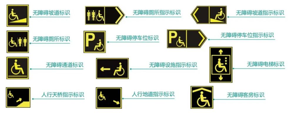 你认识这些无障碍标识吗?_腾讯新闻