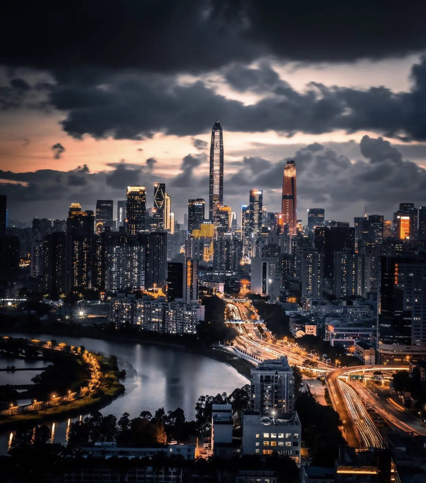 北上广深魅力夜景_腾讯新闻