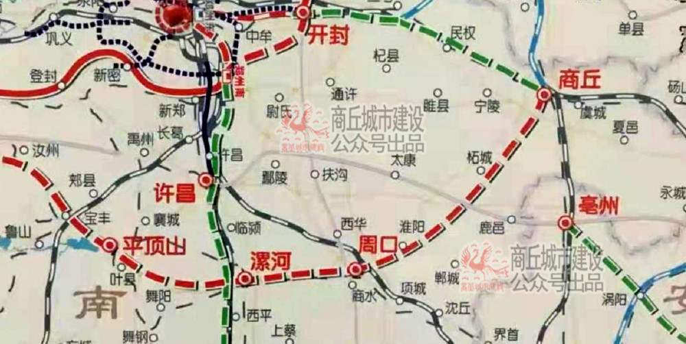 商丘至周口城际高铁已列入"十四五"规划