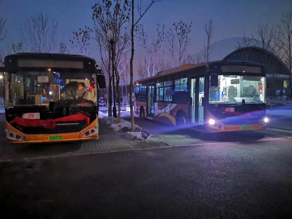 哈尔滨公交29路,47路新车上线运营_腾讯新闻