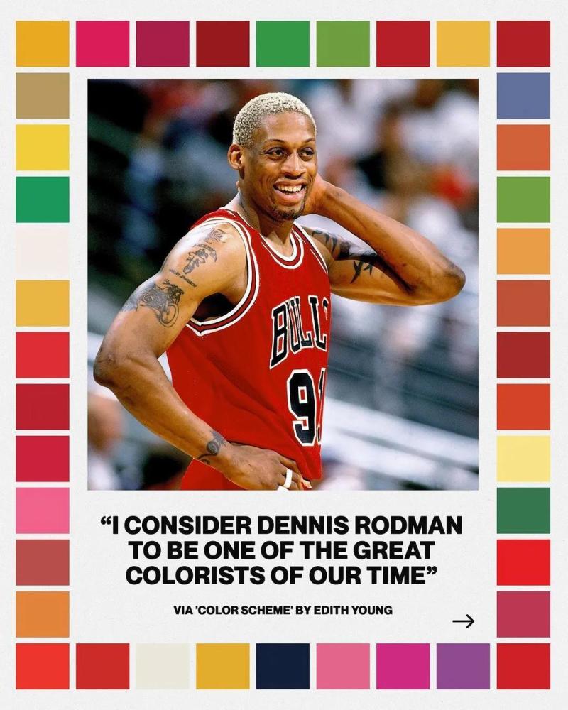 美媒探讨大虫罗德曼的染发史这就是nba潮流的先驱