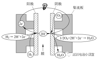 質子交換膜燃料電池結構與原理詳解