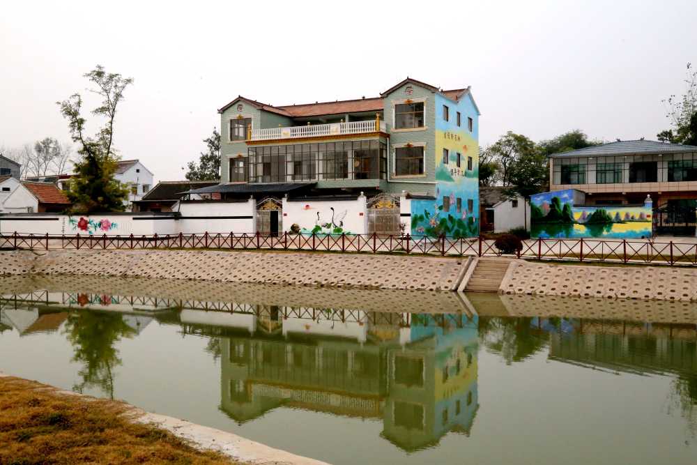 河南周口淮阳区乡村美产业旺村民乐